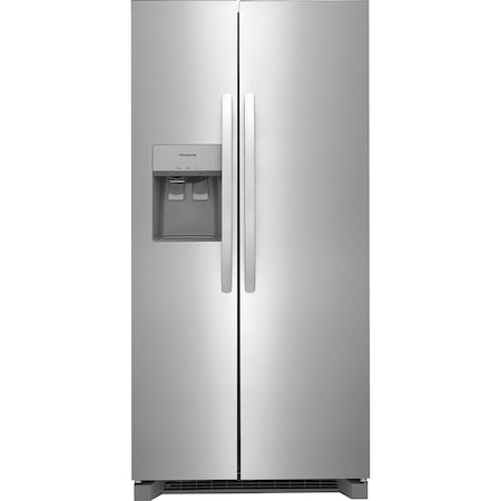 Frigidaire 22 cu. ft. Side by Side Standard Depth Refrigerator FRSS2333AS